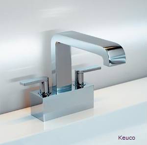 Ausgezeichnete Ausstrahlung. Die Armaturen der Serie Edition 300 von Keuco bekamen 2006 den red dot design award